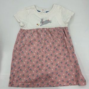 Baby Boden Bunny Rabbit Dress 18-24 Months